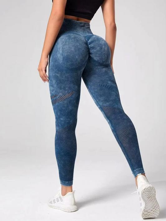 LEGGING ML DE SPORT - FADED MARINE